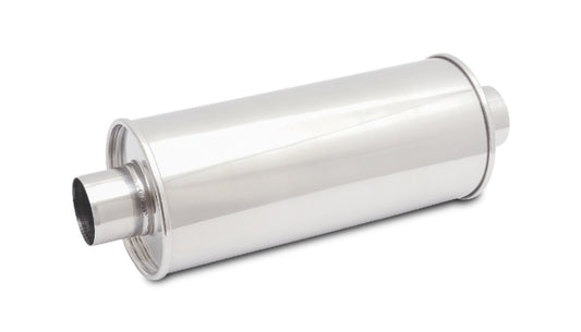 Vibrant Performance 1139 STREETPOWER Round Muffler, 4" inlet/outlet (Center-Center)