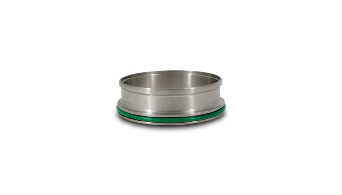 Vibrant Performance 12587 HD Clamp Titanium Weld Ferrules with O-Ring for 3.50" O.D. Tubing