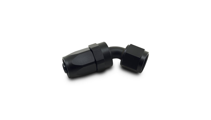 Vibrant Performance Swivel Hose End Fitting, 45 Degree; Size: -6AN