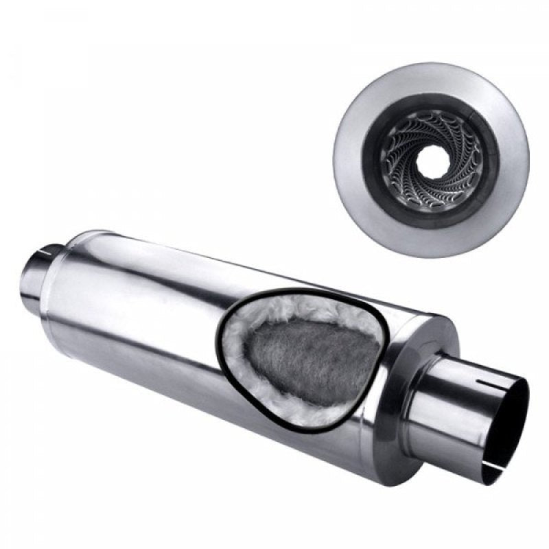 Diamond Eye Performance Straight Through High Flow Universal 4" Muffler