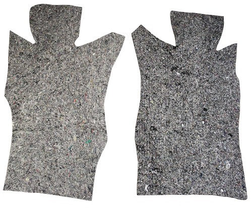 1965-1967 Chevrolet Corvette Front Jute Pad Kit - 2-Piece - product details image 2