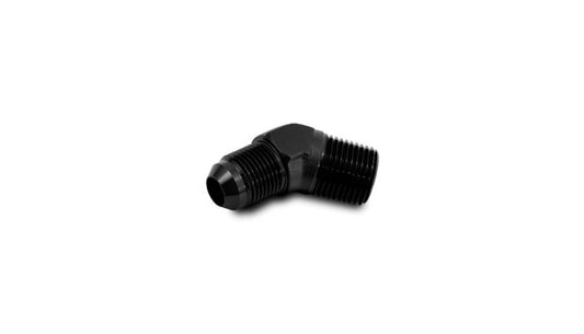Vibrant Performance 10247 45 Degree Adapter Fitting; Size: -8AN x 1/2" NPT