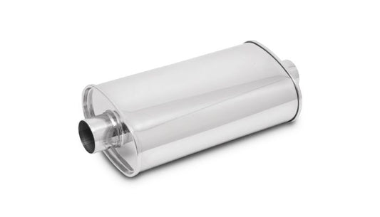 Vibrant Performance 1135 STREETPOWER Oval Muffler, 3.5" inlet/outlet (Center-Center)