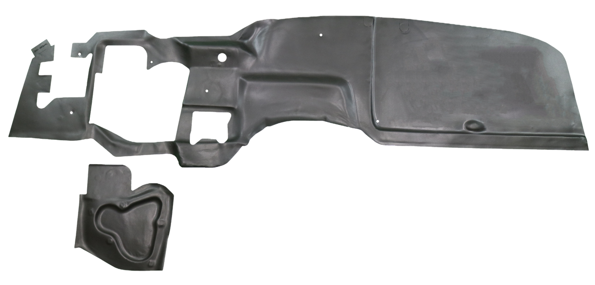 1968, 1969, 1970, 1972 Chevrolet, Pontiac, Buick, Oldsmobile, GMC Beaumont, Skylark, Special Deluxe and Chevelle, Rubber Insulated Firewall Pad by QuietRide (GMA 6872-HC-DELETE)