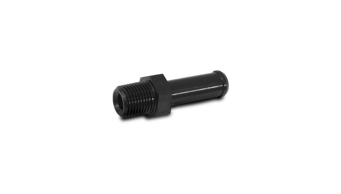 Vibrant Performance 11203 Male NPT to Hose Barb Straight Adapter Fitting; NPT Size: 1/2"; Hose Size: 5/8"