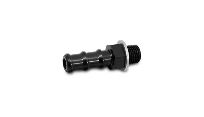 Vibrant Performance 11413 Metric to Barb Fitting (Male M12 x 1.5 to 3/8" Barb) Aluminum