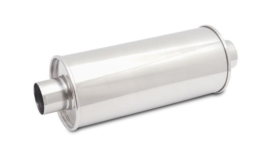 Vibrant Performance 1118 STREETPOWER Round Muffler, 2.5" inlet/outlet (Center-Center)