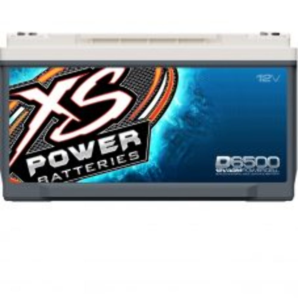 XS Power 12V Pro Car Audio Super Starting Battery 4000W Max Power D6500