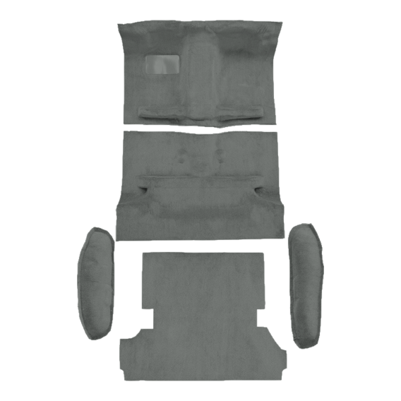 1989-1994 Isuzu Amigo Complete Cutpile Molded Carpet - 5 Piece