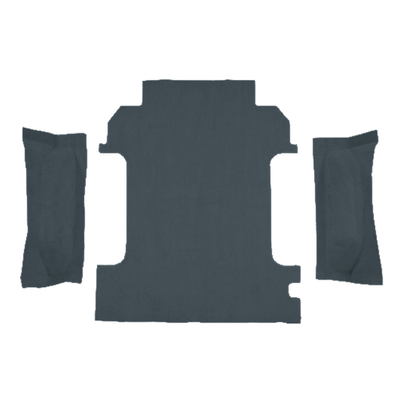 1986-1991 Isuzu Trooper 4DR Cargo Area Cutpile Molded Carpet - 3 Piece