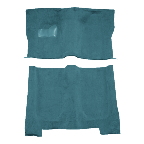 1976 Pontiac LeMans 4DR Cutpile Molded Carpet - 2 Piece