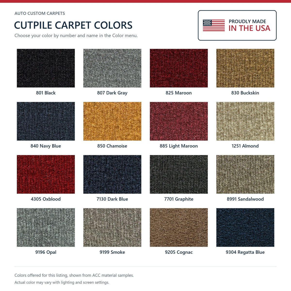 1994-1997 Dodge Ram 2500 Ext Cab 2 & 4WD Cutpile Molded Replacement Carpet Kit - 1-Piece - product details image 9