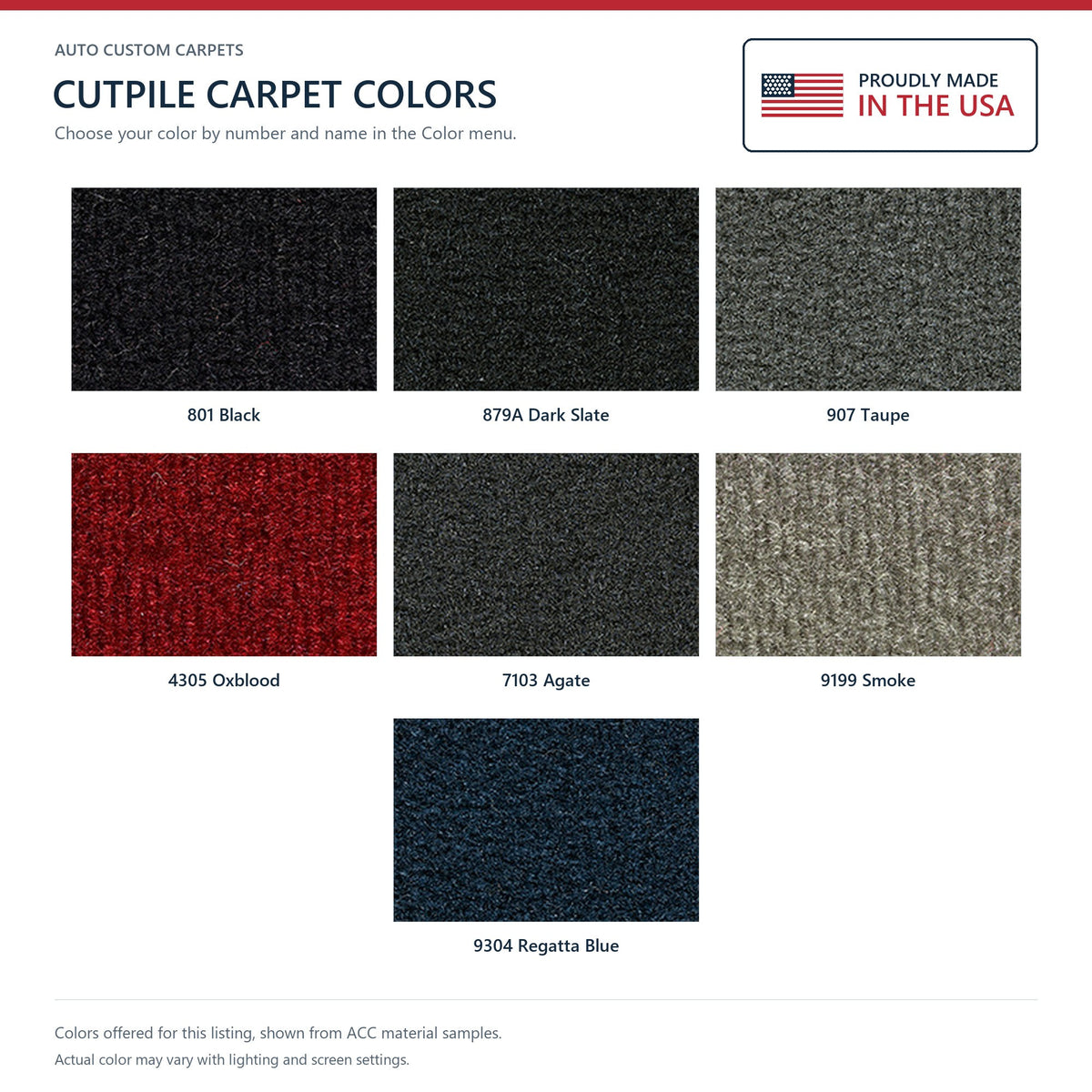 1998-2003 Dodge Durango Pass Area 4DR Cutpile Molded Replacement Carpet Kit - 1-Piece - product details image 9