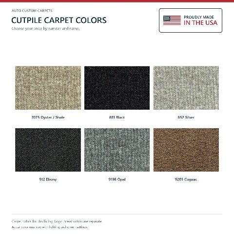 2009-2011 Dodge Journey Cutpile Floor Mats with Embroidered Logo Choices - 4-Piece - product details image 6