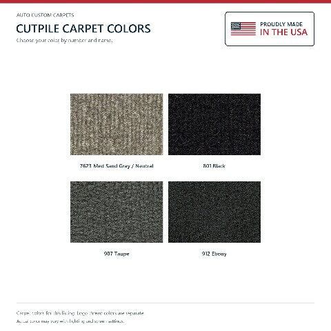 2019 GMC Sierra 1500 Limited Double/Crew Cab Floor Mats with Embroidered Logo Choices - 2-Piece - product details image 6