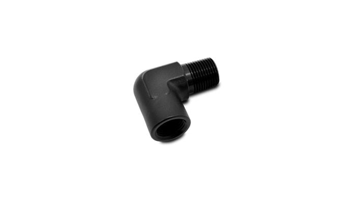 Vibrant Performance 11341 90 Degree Female to Male Pipe Adapter Fitting; Size: 1/4" NPT