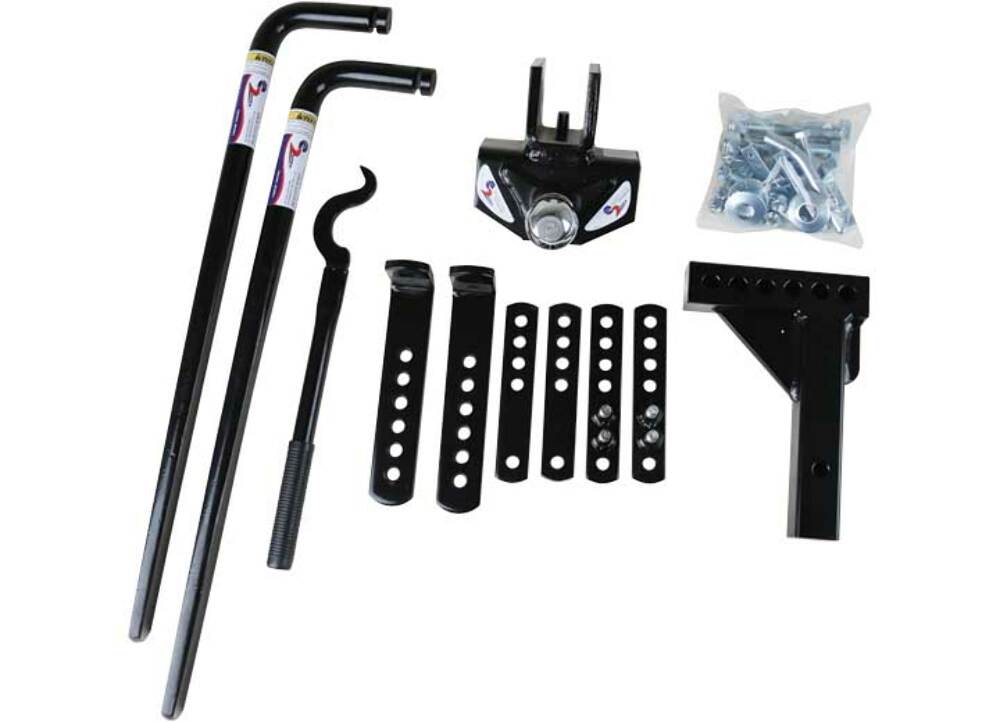 Fastway Trailer 94-00-1061 e2 10K Round Bar Weight Distributing Hitch