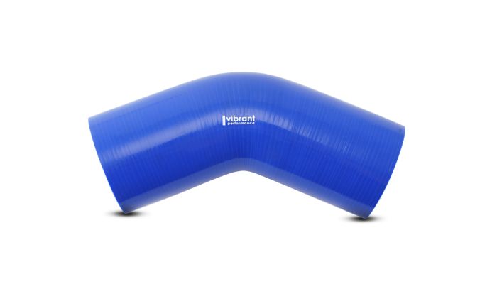 Vibrant Performance 45 Degree Elbow, 1.75" I.D. x 5" Leg Length - Blue
