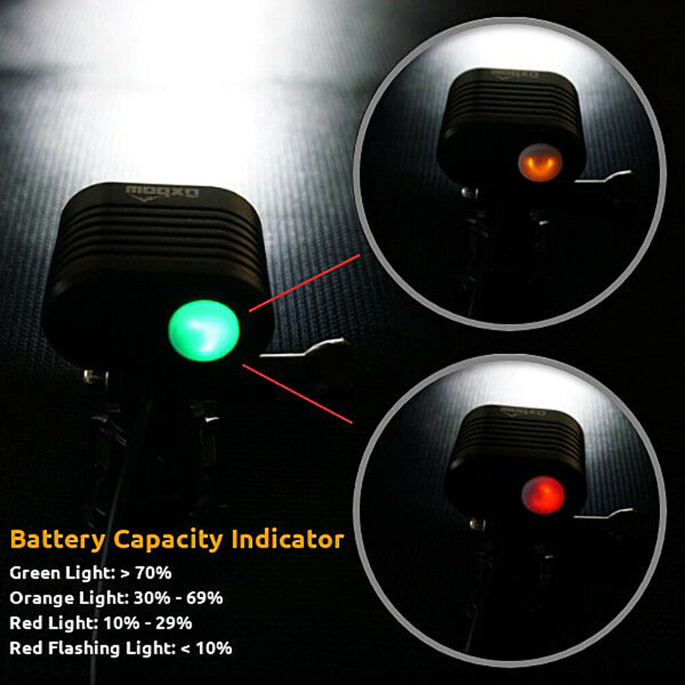 Oxbow Gear Voyager Dirt Bike Helmet Light Kit with Rechargeable Battery