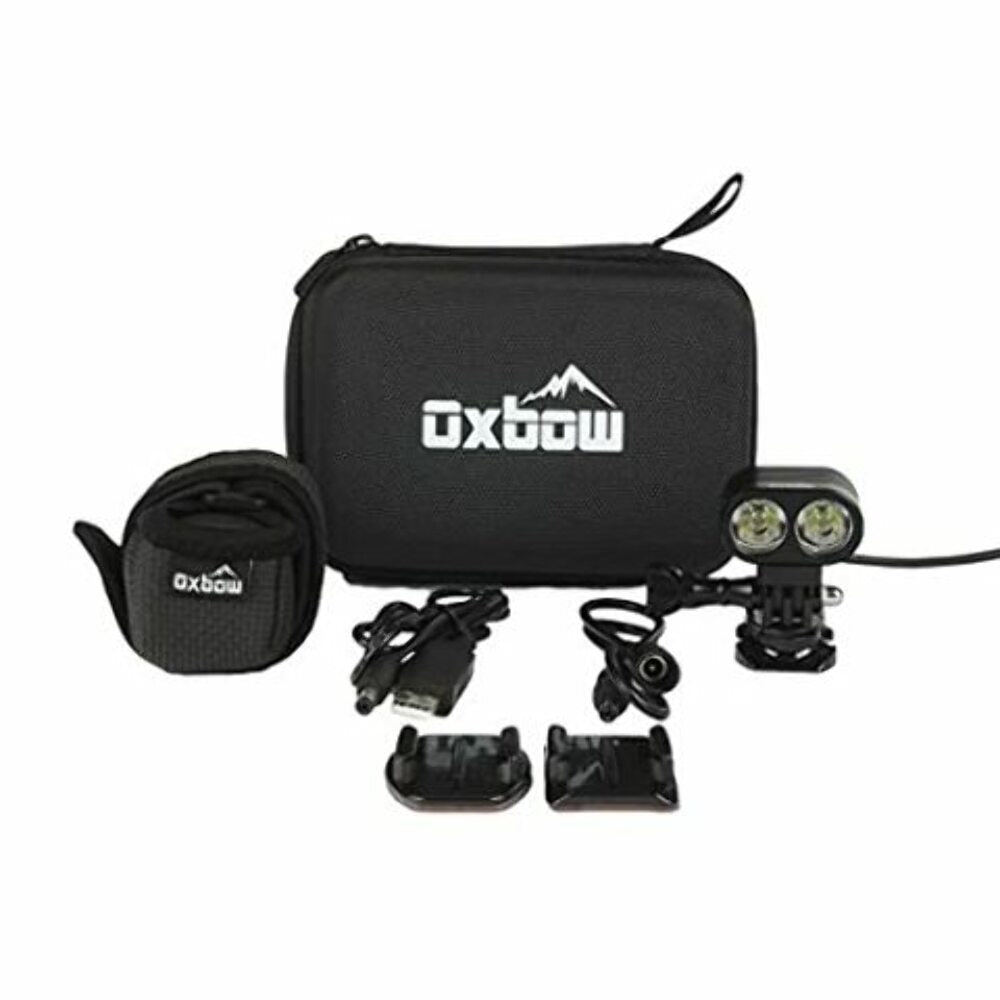 Oxbow Gear Voyager Dirt Bike Helmet Light Kit with Rechargeable Battery