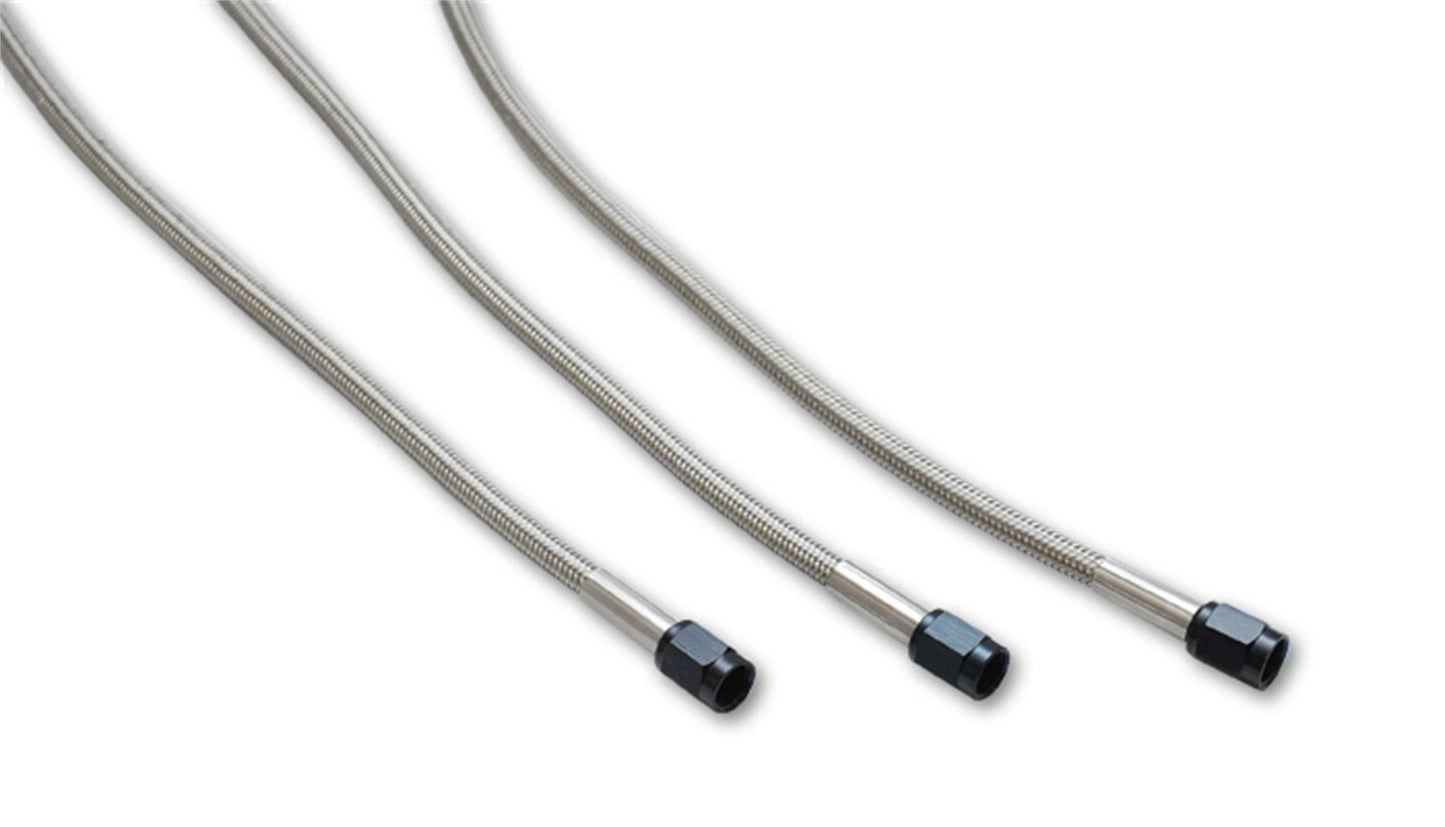 Vibrant Performance Universal Oil Feed Kit (2 foot hose with -3AN female fittings)