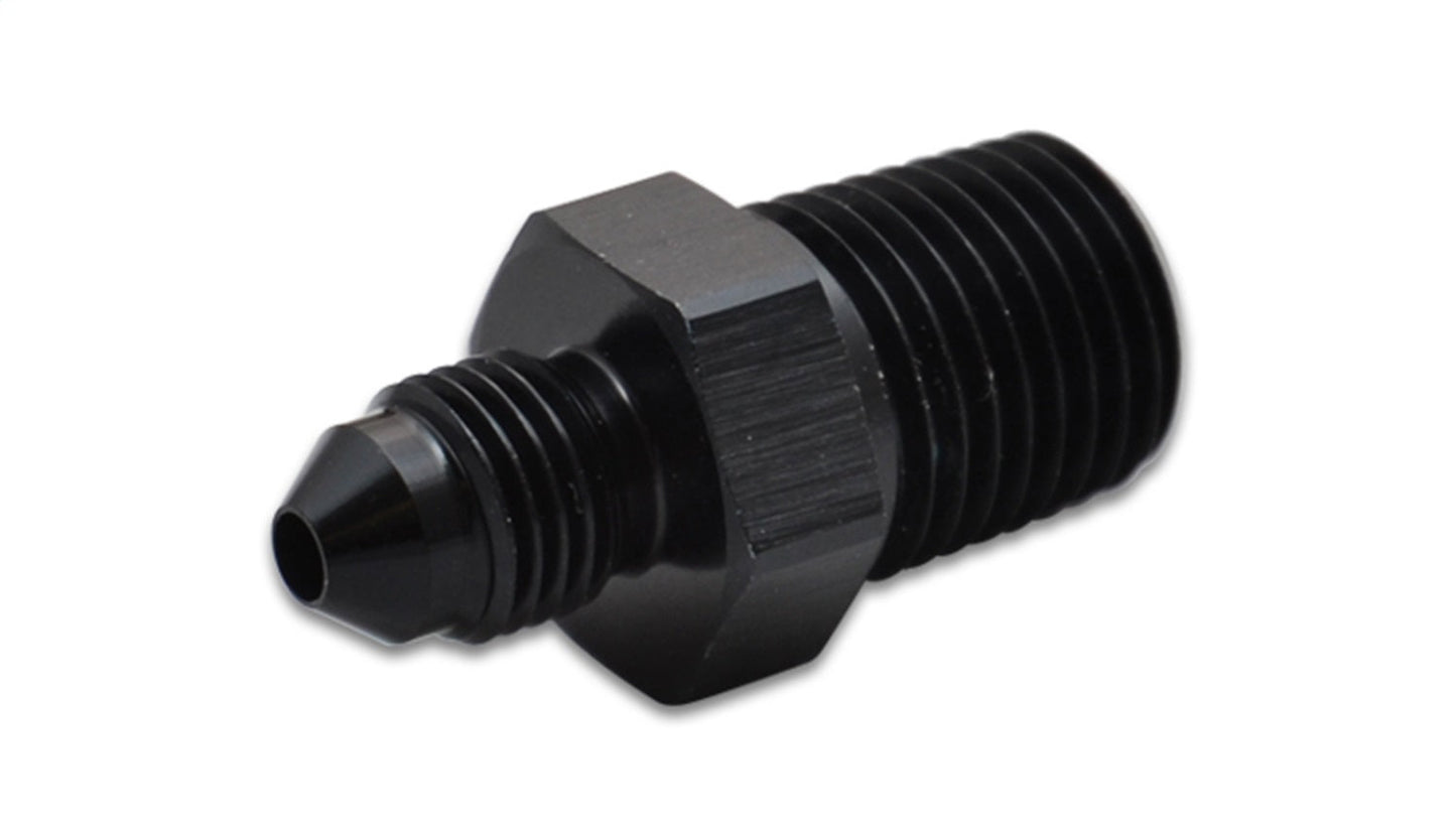 Vibrant Performance Straight Adapter Fitting; Size: -4AN x 1/8" NPT