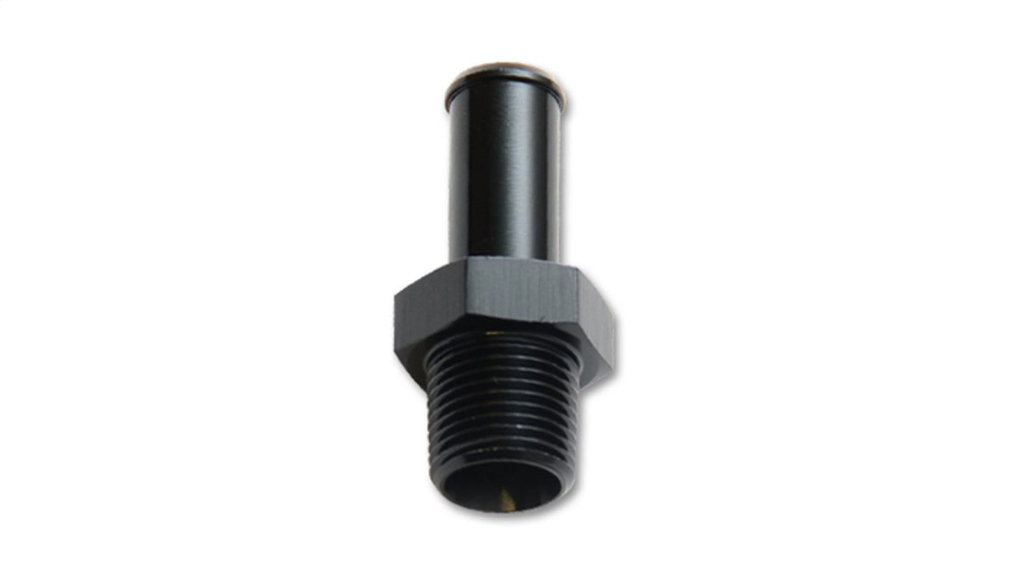 Vibrant Performance 11278 Hose Barb Push On EFI Adapter Fitting Male NPT Size 1/2 in.; Hose Size 1/2 in
