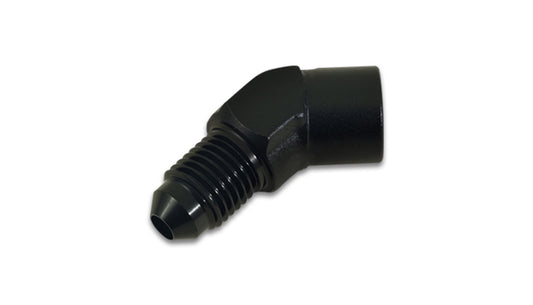 Vibrant Performance 11301 45 Degree Adapter Fitting AN Size: -4; NPT Size: 1/8 in.