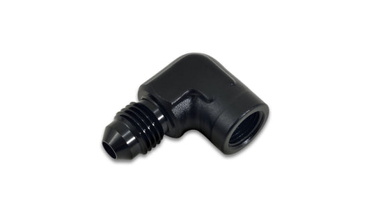Vibrant Performance 11306 90 Degree Male AN to Female NPT Adapter -4; NPT Size: 1/8 in
