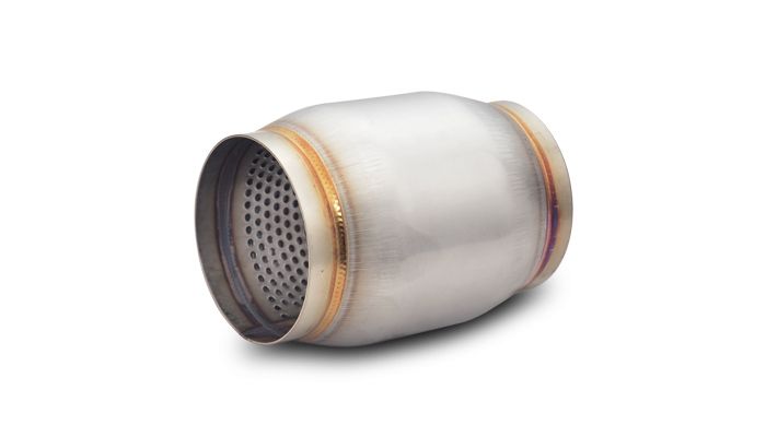 Vibrant Performance 17975 Stainless Steel Race Muffler 4" Inlet/Outlet 5" Long