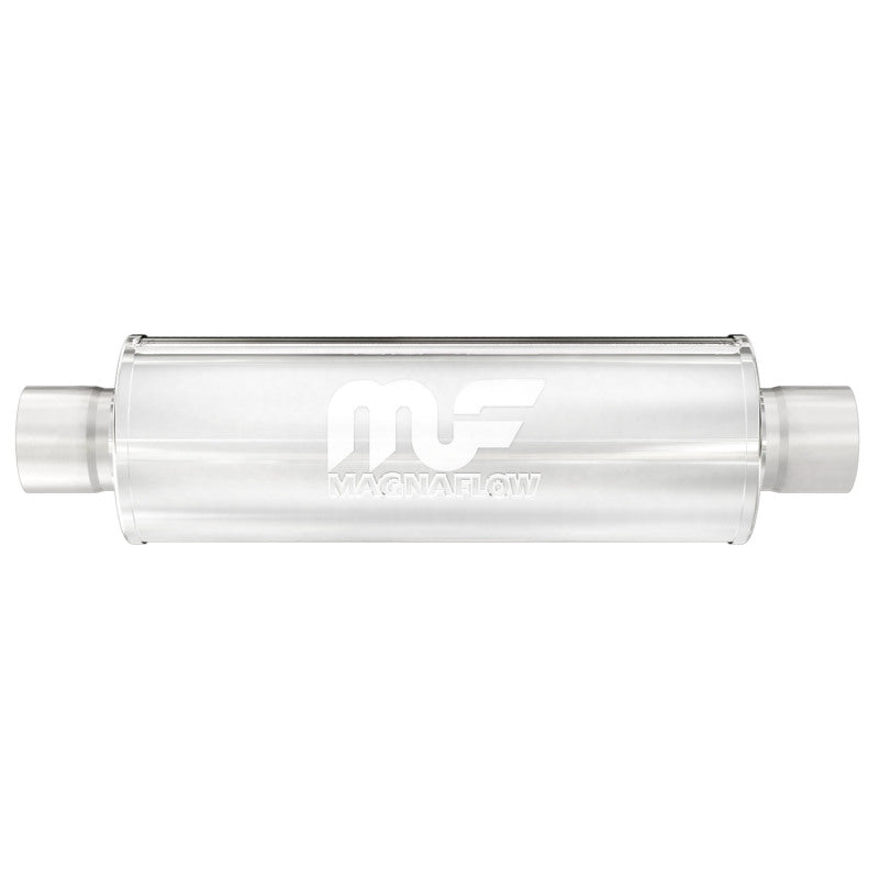 Magnaflow 2.5 inch in/out Stainless Steel MAGNAPACK Muffler Round 10416