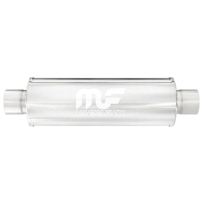 Magnaflow 2.5 inch in/out Stainless Steel MAGNAPACK Muffler Round 10416