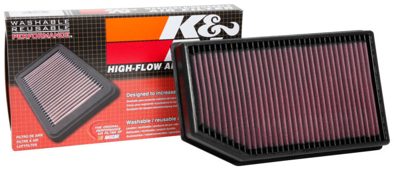 K&N Filters 33-5076 Air Filter Fits 18-21 Gladiator Wrangler (JL)
