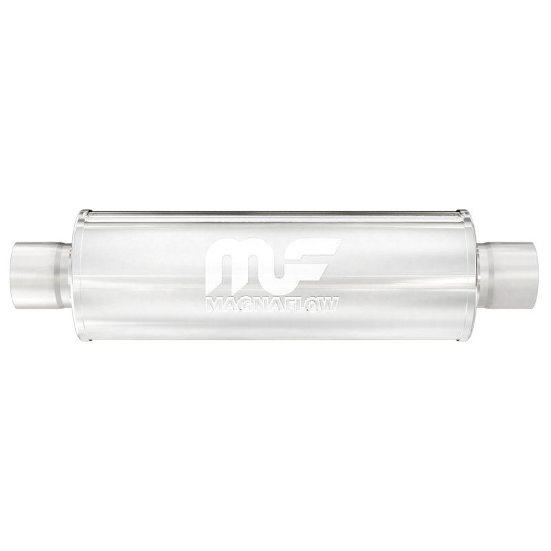 Magnaflow 2.5 inch in/out Stainless Steel MAGNAPACK Muffler Round 10416