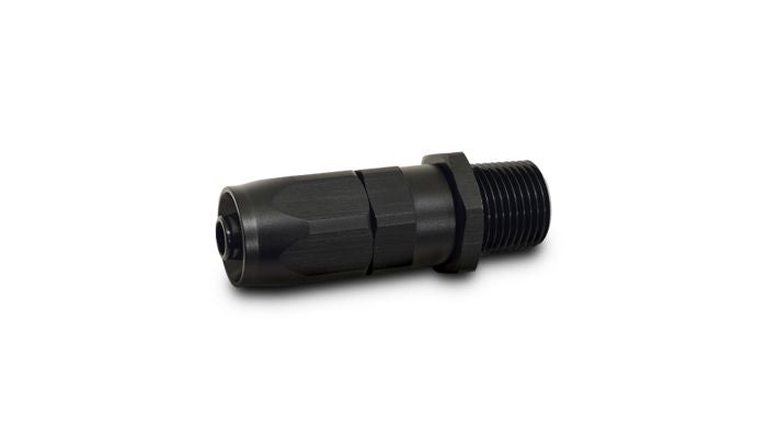 Vibrant Performance 26004 Male Straight Hose End Fitting; Size: -8AN; Pipe Thread 3/8" NPT
