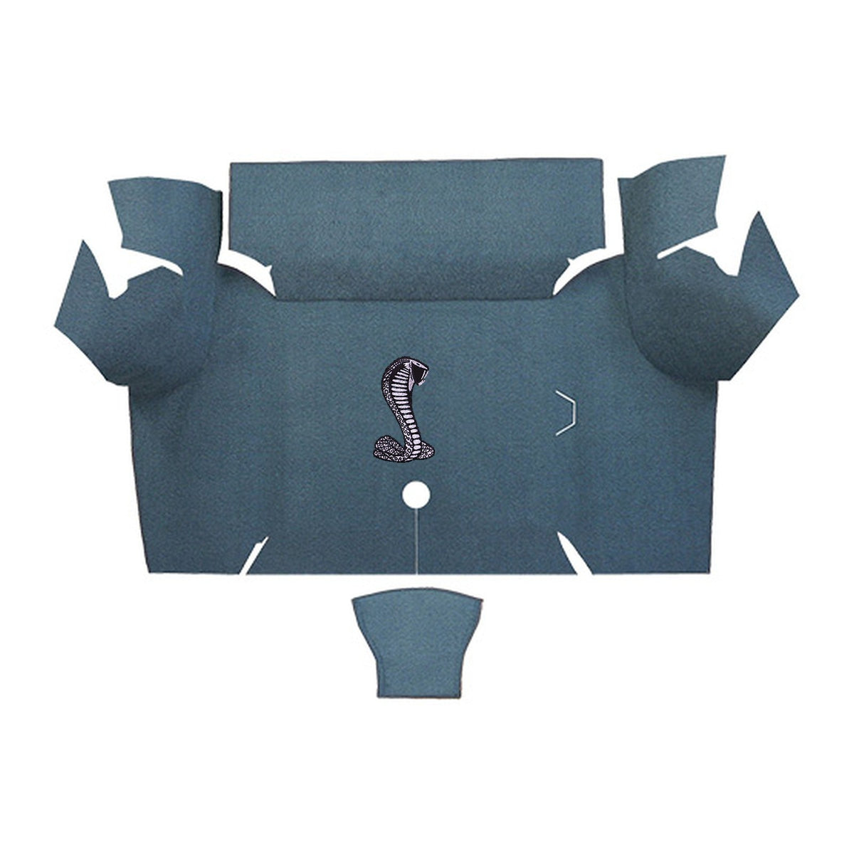 1967-1968 Ford Mustang Coupe Loop Trunk Kit Floor Only - 2-Piece - product details image 14