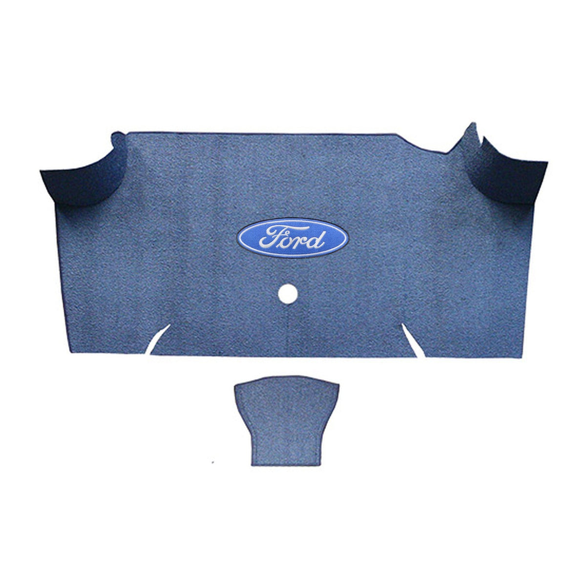 1967-1968 Ford Mustang Fastback Nylon Trunk Kit Floor Only - 2-Piece - product details image 13