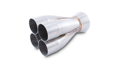 Vibrant Performance 10321 4-1 304 Stainless Steel Merge Collector 2.375 in. Inlet I.D.; 3.50 in. Merge O.D.; 4.0 in. Outlet O.D.
