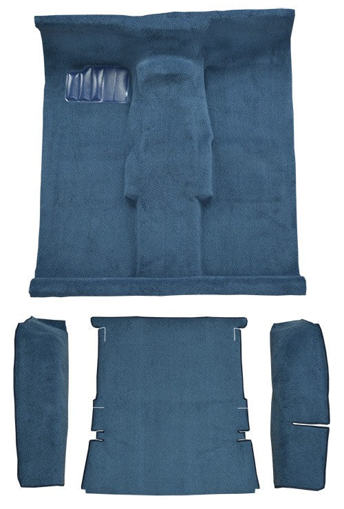 1983-1991 Mitsubishi Montero 2DR Complete Cutpile Molded Replacement Carpet Kit - 4-Piece - product details image 2