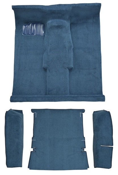 1983-1991 Mitsubishi Montero 2DR Complete Cutpile Molded Replacement Carpet Kit - 4-Piece - product details image 2