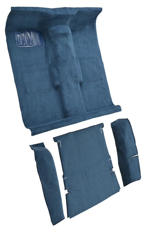 1983-1991 Mitsubishi Montero 2DR Complete Cutpile Molded Replacement Carpet Kit - 4-Piece - product details image 3