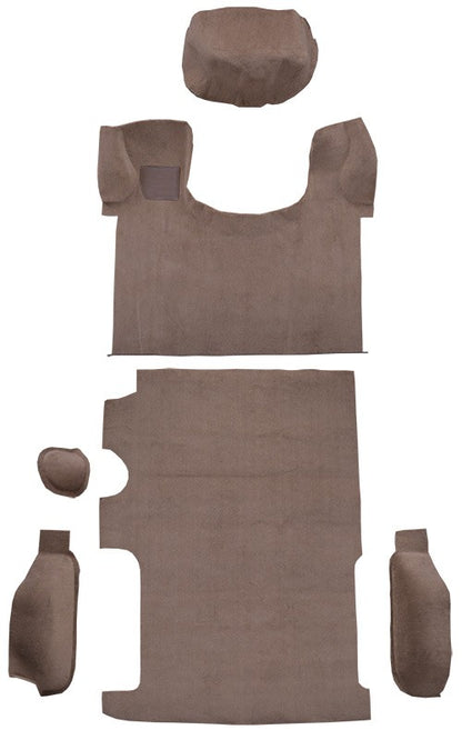 1985-1994 GMC Safari Complete with Engine Cover Cutpile Molded Replacement Carpet Kit - 6-Piece - product details image 2