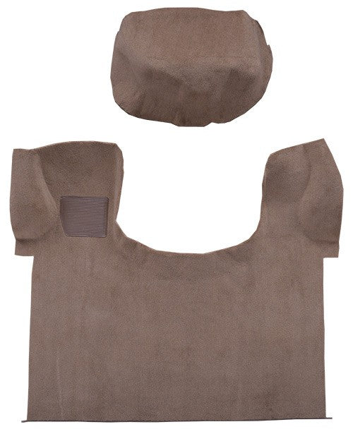 1985-1994 GMC Safari Pass Area with Engine Cover Cutpile Molded Replacement Carpet Kit - 2-Piece - product details image 2