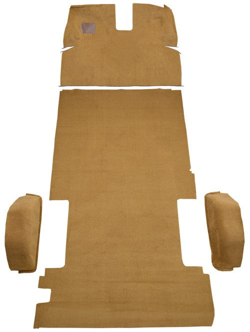 1978-1995 Chevy G20 Long Van Fits 127 WB Complete Cutpile Molded Replacement Carpet Kit - 4-Piece - product details image 2