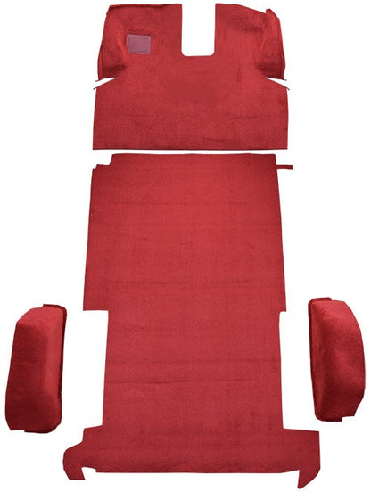 1978-1995 Chevy G30 Short Van Fits 110 WB Complete Cutpile Molded Replacement Carpet Kit - 4-Piece - product details image 2
