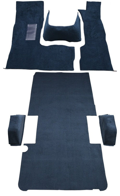 1978-1980 Dodge B200 Long ext Van w/ Engine Cover Fits 127 WB Cutpile Replacement Carpet Kit - 6-Piece - product details imag