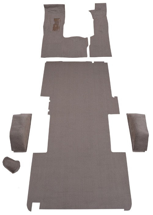 1994 Dodge B250 Ext Van Complete Cutpile Molded Replacement Carpet Kit - 6-Piece - product details image 2