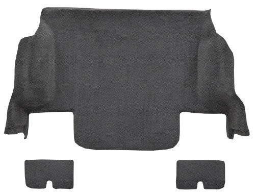 2005-2013 Chevy Corvette Coupe Rear Truvette Molded Replacement Carpet Kit w/ Mass Backing - 3-Piece - product details image 