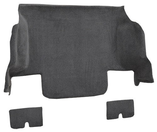 2005-2013 Chevy Corvette Coupe Rear Truvette Molded Replacement Carpet Kit w/ Mass Backing - 3-Piece - product details image 