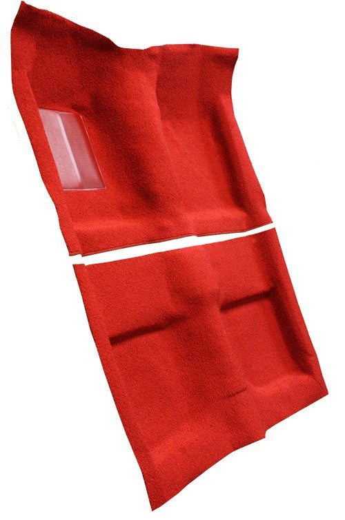 1964 Ford Mustang Convertible without Shifter Hole Loop Molded Replacement Carpet Kit - 2-Piece - product details image 3